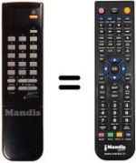 Replacement remote control SAT 48