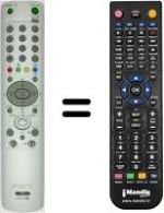 Telecomando equivalente Sony KV-24 LS35