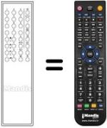 Télécommande équivalente STUL 48