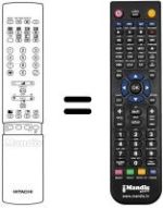 Télécommande équivalente STUL 68
