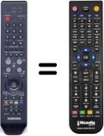 Télécommande équivalente BN59-00539A