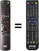 Telecomando equivalente Sony KV-32 FX68K