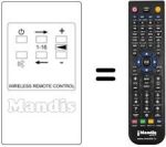 Telecomando equivalente Dansai TA 11401