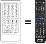 Telecomando equivalente Sinudyne EOS 16234