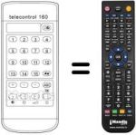 Télécommande équivalente 583.273