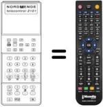 Télécommande équivalente TELECONTROL 2101