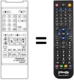 Télécommande équivalente TNQ 8E 0410
