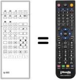 Télécommande équivalente 75 5167
