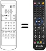 Replacement remote control 1007062000