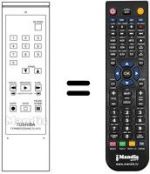 Télécommande équivalente VC-67 G