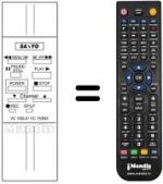 Telecomando equivalente VC 152LX / VC 153NX