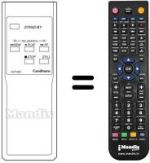 Télécommande équivalente VCP 600