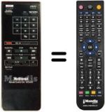 Gleichwertige Fernbedienung Panasonic NV-G33