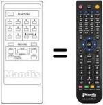 Telecomando equivalente Crosley VRP 5040