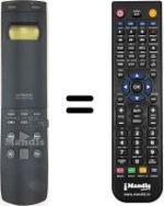 Télécommande équivalente VT-RM 253 E