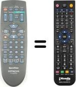 Telecomando equivalente Hitachi VT-FX860E VPS