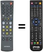 Telecomando equivalente Kathrein UFS 710 SI