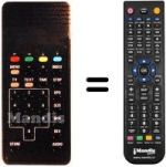 Gleichwertige Fernbedienung Grundig EURORA 2000