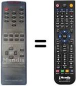 Replacement remote control STARLINE CCS 200
