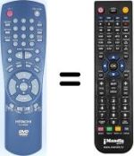 Telecomando equivalente Hitachi DV-P 305 E