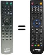 Telecomando equivalente Sony DVP-NS 70