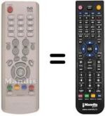 Télécommande équivalente Samsung DTB 9401 Z