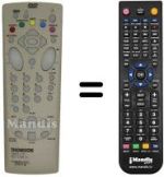 Telecomando equivalente Hifivox DTH 210