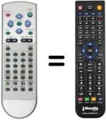 Telecomando equivalente Daewoo 2122