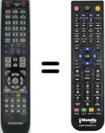 Telecomando equivalente Samsung DVD SH-897