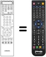 Télécommande équivalente Samsung PW21G5VD