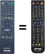 Télécommande équivalente Sony BDP-S570
