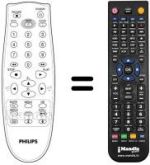 Telecomando equivalente REMCON772