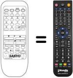 Telecomando equivalente Sanyo 28B3