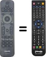 Télécommande équivalente Philips 37PFL3403D / 12