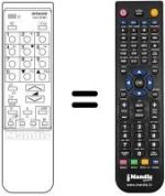 Telecomando equivalente Hitachi RC2585111 / 01