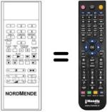 Télécommande équivalente NordMende V1005M