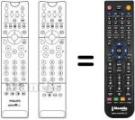 Telecomando equivalente Philips 28PW9616