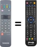 Télécommande équivalente Thomson HTM21017
