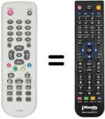 Telecomando equivalente JQ LTVJQ2003
