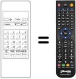 Telecomando equivalente Audiosonic KBB1574