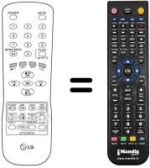 Telecomando equivalente LG 21FA7