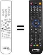 Télécommande équivalente REMCON1264