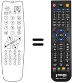 Telecomando equivalente Reflex CTV2095 TXT