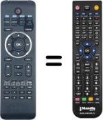 Replacement remote control Philips 996510029696