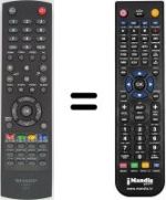 Telecomando equivalente Sharp LC-19SH7E / BK