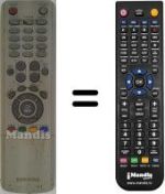 Telecomando equivalente Samsung LE22A455C1D/XXH