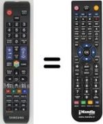 Télécommande équivalente Samsung UE50ES5500
