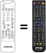 Telecomando equivalente AA59-10033