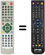 Telecomando equivalente REMCON455