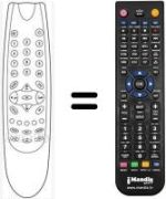 Télécommande équivalente RC12.1A
